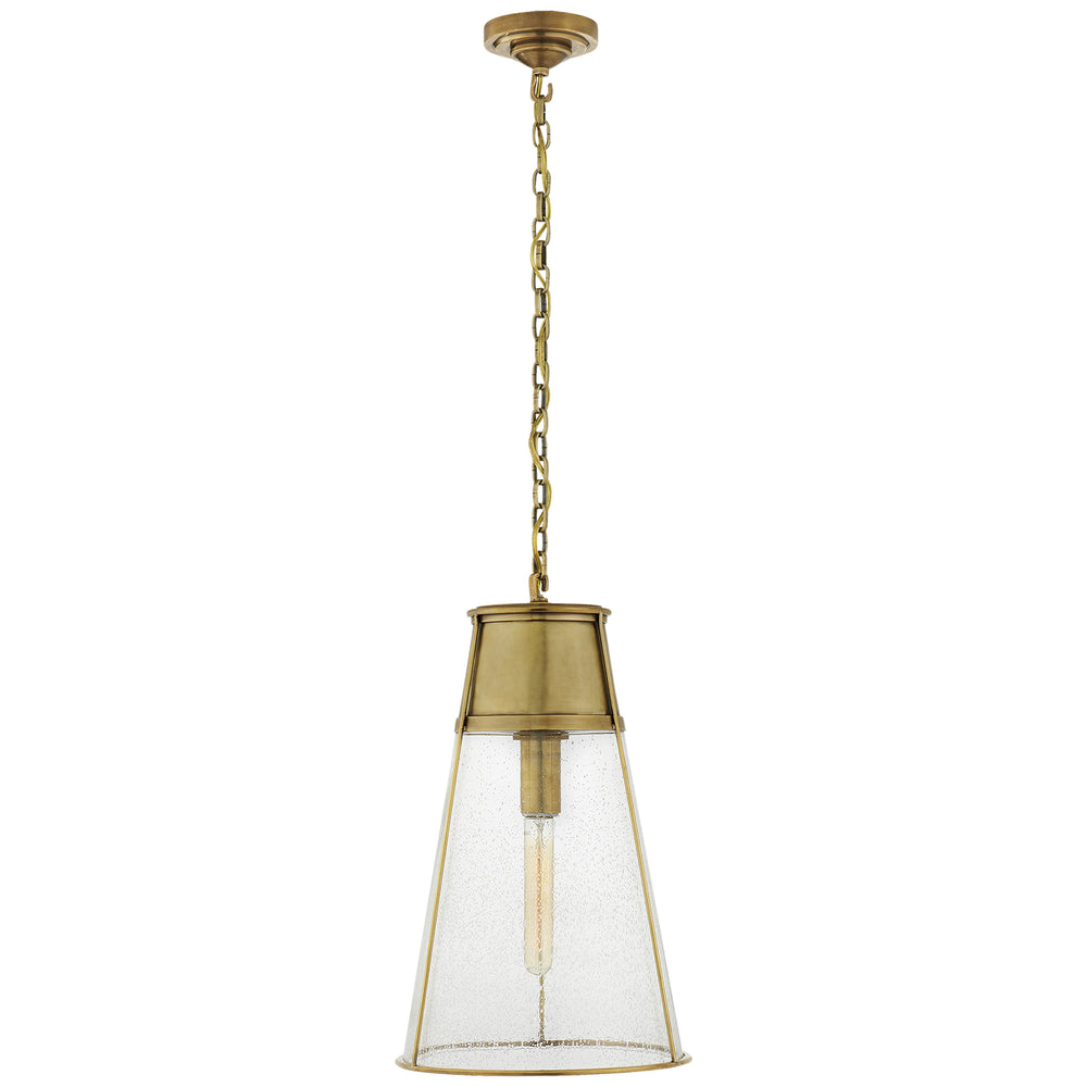 Visual Comfort Signature Canada - One Light Pendant - Robinson - Hand-Rubbed Antique Brass- Union Lighting Luminaires Decor