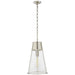 Visual Comfort Signature Canada - One Light Pendant - Robinson - Polished Nickel- Union Lighting Luminaires Decor