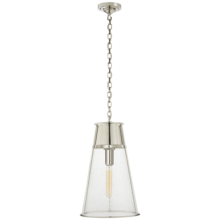 Visual Comfort Signature Canada - One Light Pendant - Robinson - Polished Nickel- Union Lighting Luminaires Decor