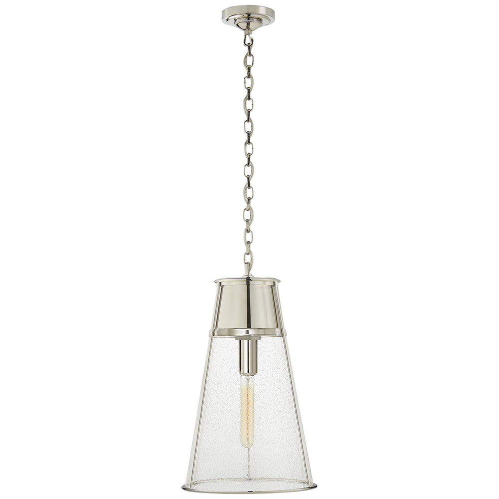 Visual Comfort Signature Canada - One Light Pendant - Robinson - Polished Nickel- Union Lighting Luminaires Decor