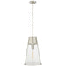 Visual Comfort Signature Canada - One Light Pendant - Robinson - Polished Nickel- Union Lighting Luminaires Decor