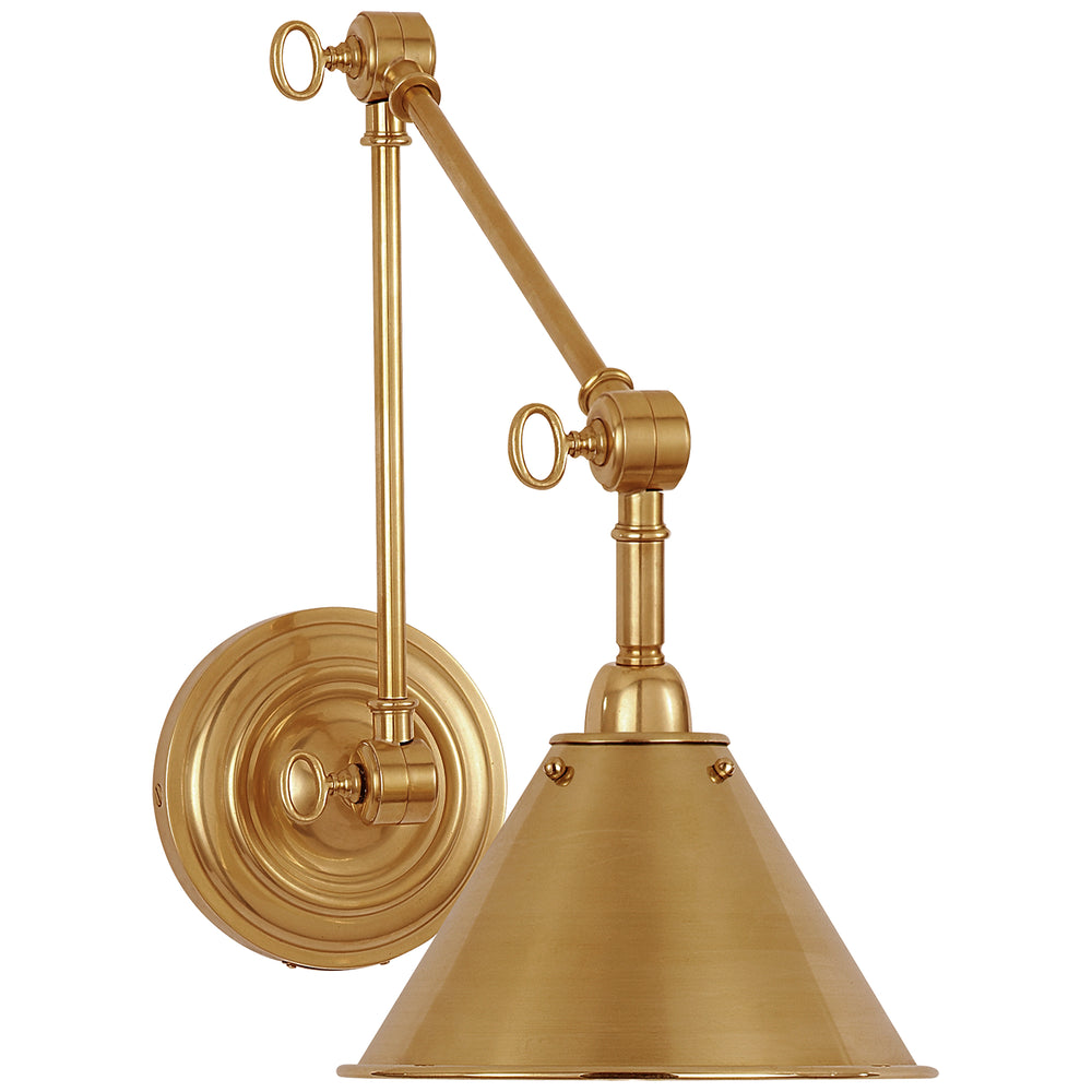 Ralph Lauren Canada - One Light Wall Sconce - Anette - Natural Brass- Union Lighting Luminaires Decor