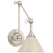 Ralph Lauren Canada - One Light Wall Sconce - Anette - Polished Nickel- Union Lighting Luminaires Decor