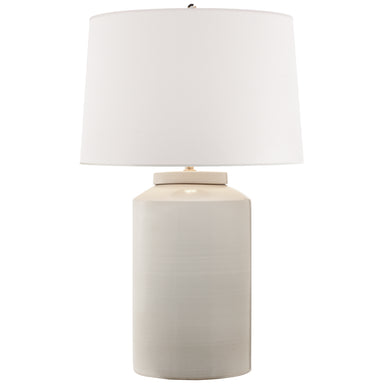 Ralph Lauren Canada - One Light Table Lamp - Carter - White Stoneware- Union Lighting Luminaires Decor