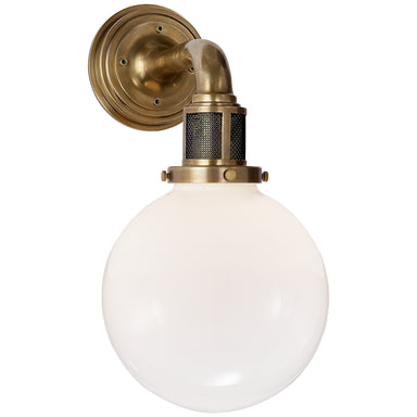 Ralph Lauren Canada - One Light Wall Sconce - McCarren - Natural Brass- Union Lighting Luminaires Decor