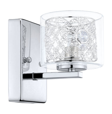 Eglo Canada - One Light Wall Mount - Pianella - Chrome- Union Lighting Luminaires Decor