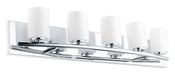 Eglo Canada - Five Light Vanity - Abete - Chrome- Union Lighting Luminaires Decor