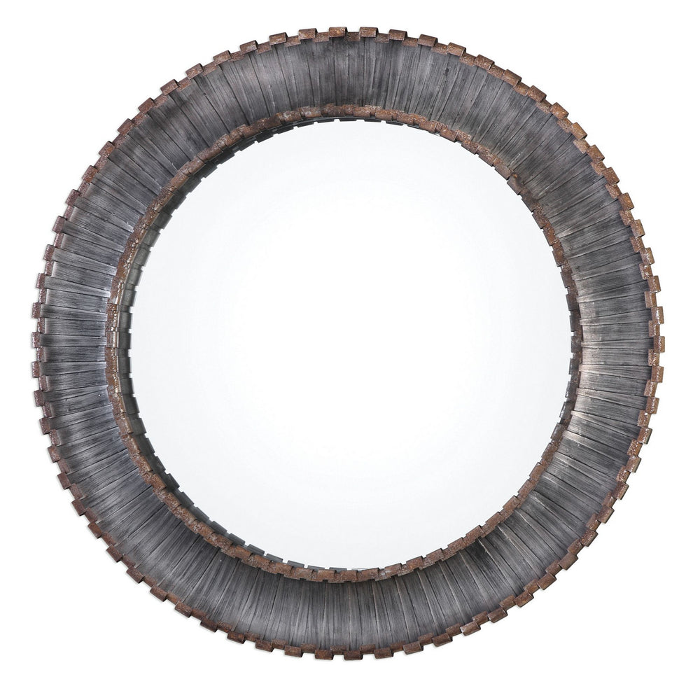 Uttermost - Mirror - Tanaina - Metallic Silver w/Black- Union Lighting Luminaires Decor