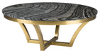 Nuevo Canada - Coffee Table - Aurora - Black Wood Vein- Union Lighting Luminaires Decor