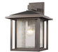 Z-Lite Canada - One Light Outdoor Wall Sconce - Aspen - Oil Rubbed Bronze- Union Lighting Luminaires Decor
