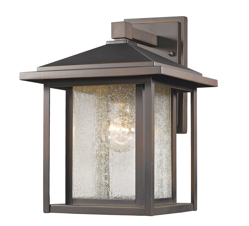 Z-Lite Canada - One Light Outdoor Wall Sconce - Aspen - Oil Rubbed Bronze- Union Lighting Luminaires Decor