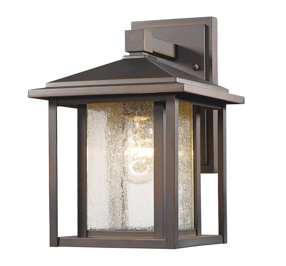 Z-Lite Canada - One Light Outdoor Wall Sconce - Aspen - Oil Rubbed Bronze- Union Lighting Luminaires Decor