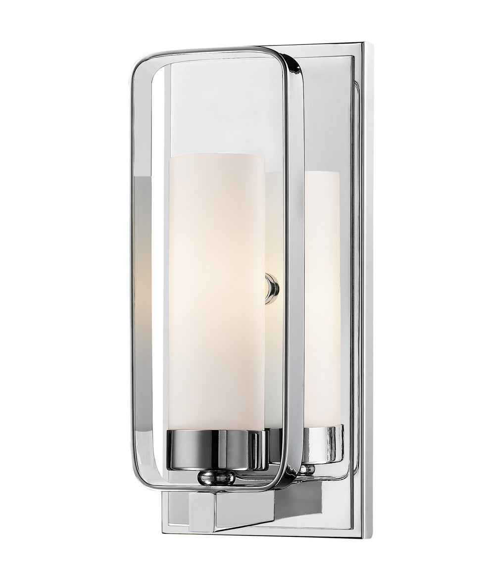 Z-Lite Canada - One Light Wall Sconce - Aideen - Chrome- Union Lighting Luminaires Decor