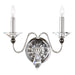 Schonbek - Two Light Wall Sconce - Jasmine - Silver- Union Lighting Luminaires Decor