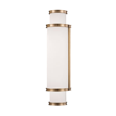 Hudson Valley - LED Bath Bracket - Malcolm - Aged Brass- Union Lighting Luminaires Decor