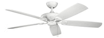 "Kichler Canada - 60"Ceiling Fan - Kevlar - Matte White- Union Lighting Luminaires Decor"