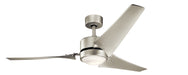 "Kichler Canada - 60"Ceiling Fan - Rana - Brushed Nickel- Union Lighting Luminaires Decor"