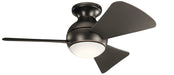 "Kichler Canada - 34"Ceiling Fan - Sola - Olde Bronze- Union Lighting Luminaires Decor"