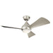 "Kichler Canada - 44"Ceiling Fan - Sola - Brushed Nickel- Union Lighting Luminaires Decor"