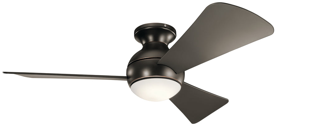 "Kichler Canada - 44"Ceiling Fan - Sola - Olde Bronze- Union Lighting Luminaires Decor"