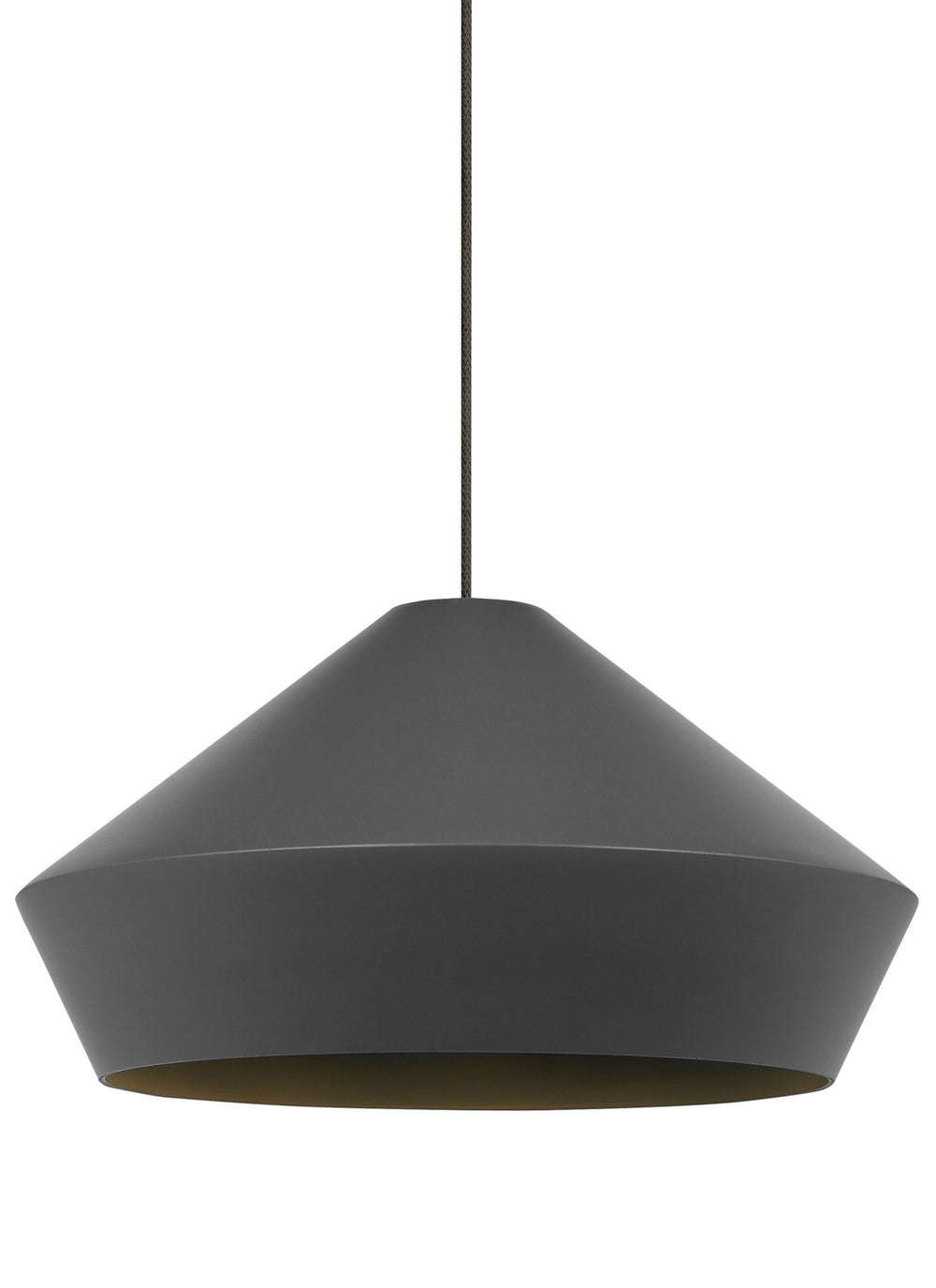 Visual Comfort Modern - One Light Pendant - Brummel - Antique Bronze- Union Lighting Luminaires Decor