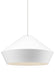 Visual Comfort Modern - One Light Pendant - Brummel - Satin Nickel- Union Lighting Luminaires Decor