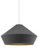 Visual Comfort Modern - One Light Pendant - Brummel - Satin Nickel- Union Lighting Luminaires Decor