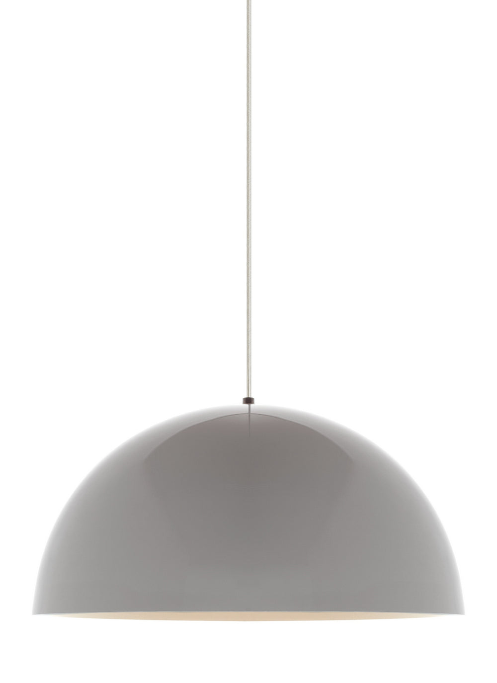 Visual Comfort Modern - One Light Pendant - Powell Street - Black- Union Lighting Luminaires Decor