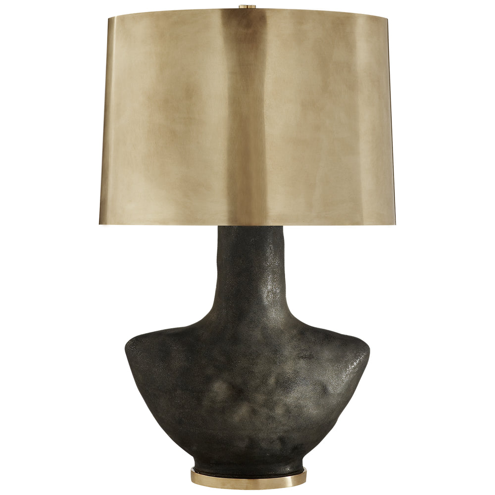 Visual Comfort Signature Canada - One Light Table Lamp - Armato - Stained Black Metallic- Union Lighting Luminaires Decor