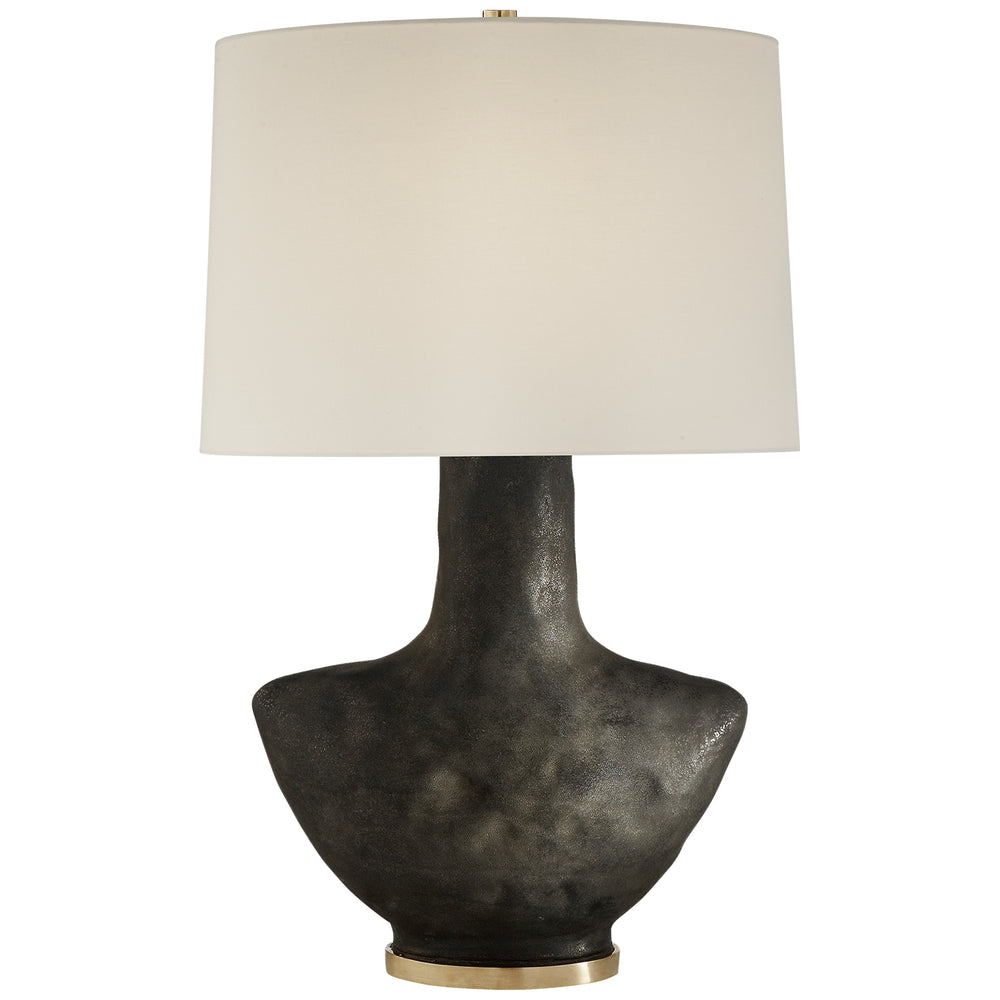 Visual Comfort Signature Canada - One Light Table Lamp - Armato - Stained Black Metallic- Union Lighting Luminaires Decor