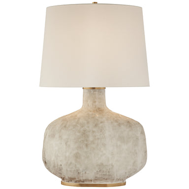 Visual Comfort Signature Canada - One Light Table Lamp - Beton - Antiqued White Ceramic- Union Lighting Luminaires Decor