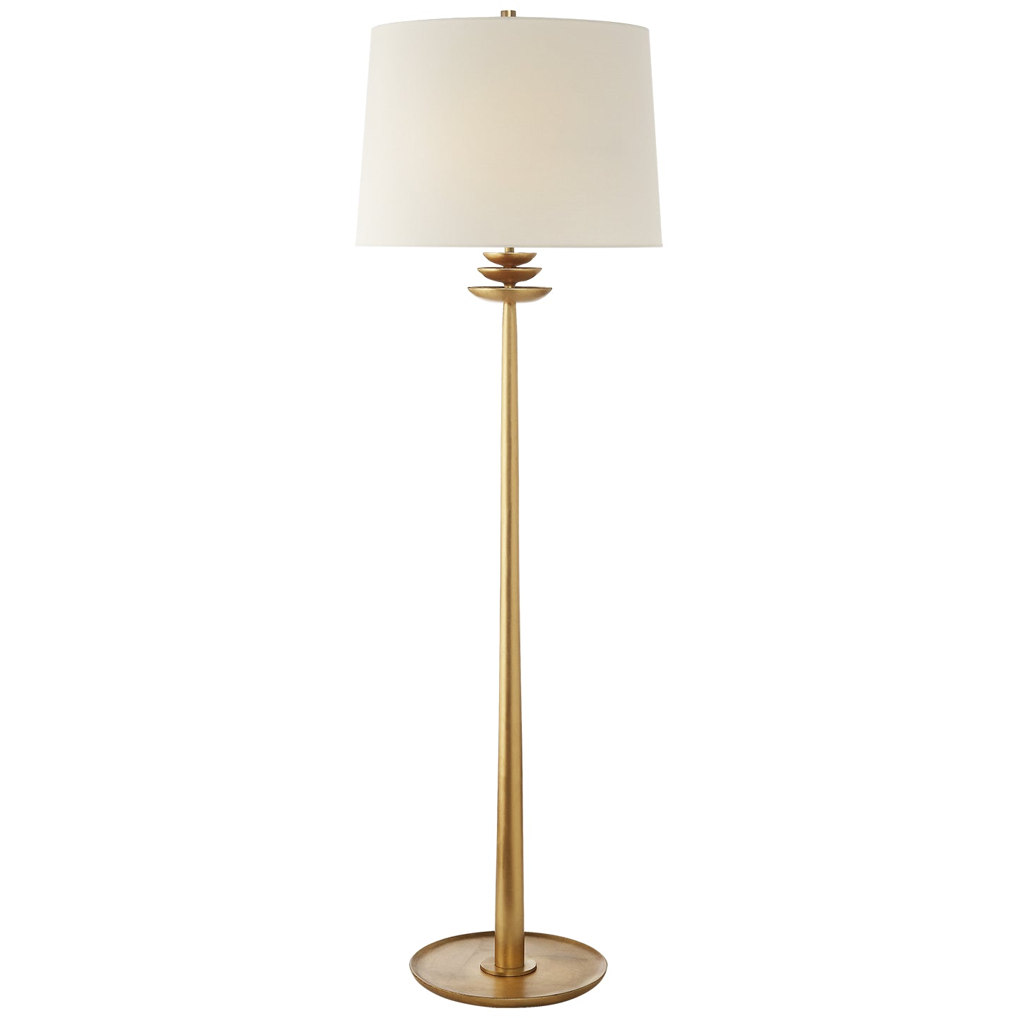 Visual Comfort Signature Canada - Two Light Floor Lamp - Beaumont - Gild- Union Lighting Luminaires Decor