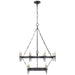 Ralph Lauren Canada - 12 Light Chandelier - Branson - Aged Iron- Union Lighting Luminaires Decor