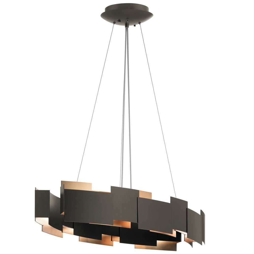 Kichler Canada - LED Chandelier - Moderne - Olde Bronze- Union Lighting Luminaires Decor