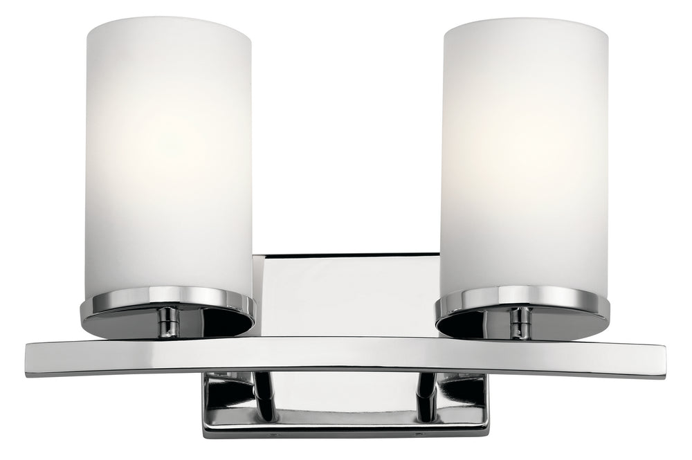 Kichler Canada - Two Light Bath - Crosby - Chrome- Union Lighting Luminaires Decor