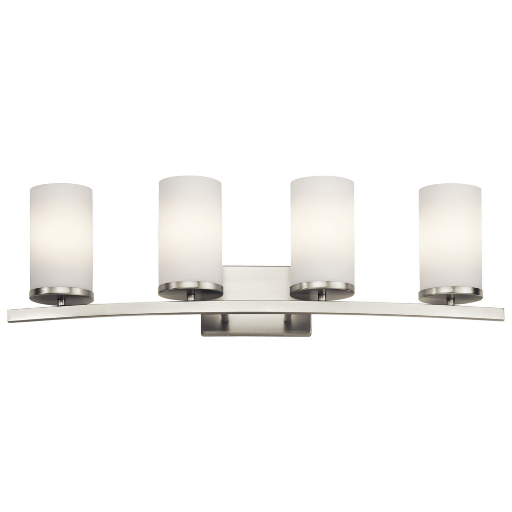 Kichler Canada - Four Light Bath - Crosby - Brushed Nickel- Union Lighting Luminaires Decor