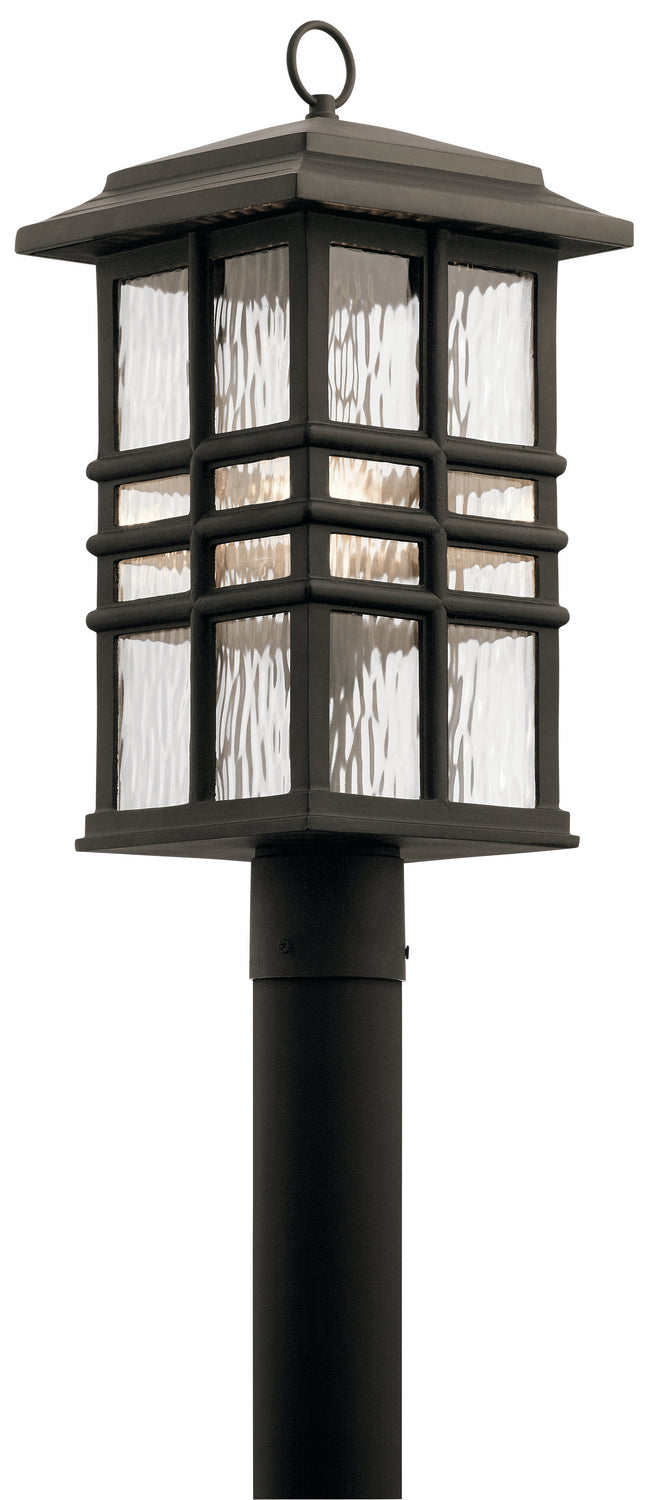 Kichler Canada - One Light Outdoor Post Mount - Beacon Square - Olde Bronze- Union Lighting Luminaires Decor