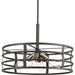 Progress Canada - Four Light Pendant - Remix - Graphite- Union Lighting Luminaires Decor