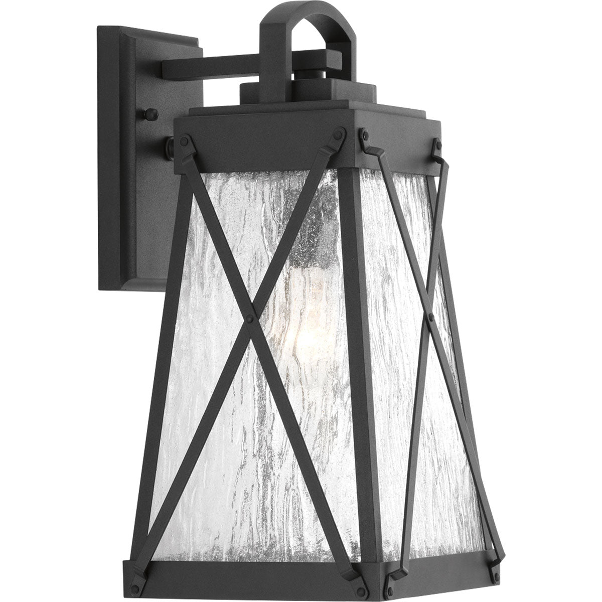 Progress Canada - One Light Wall Lantern - Creighton - Black- Union Lighting Luminaires Decor