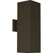 Progress Canada - LED Wall Lantern - LED Squares - Antique Bronze- Union Lighting Luminaires Decor