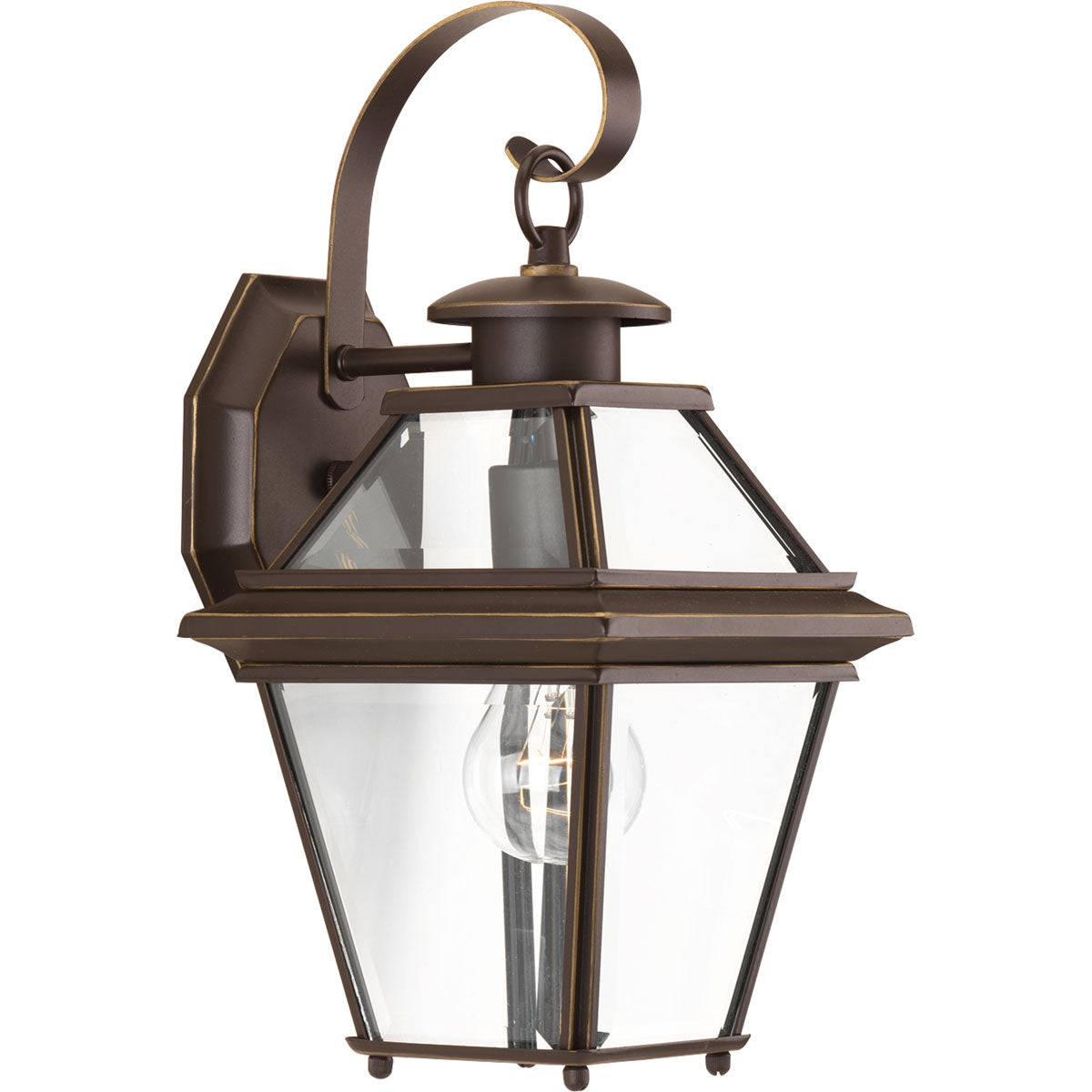 Progress Canada - One Light Wall Lantern - Burlington - Antique Bronze- Union Lighting Luminaires Decor