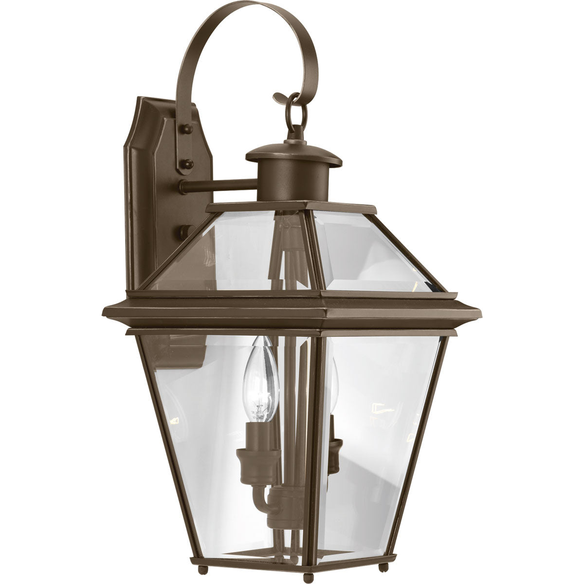 Progress Canada - Two Light Wall Lantern - Burlington - Antique Bronze- Union Lighting Luminaires Decor