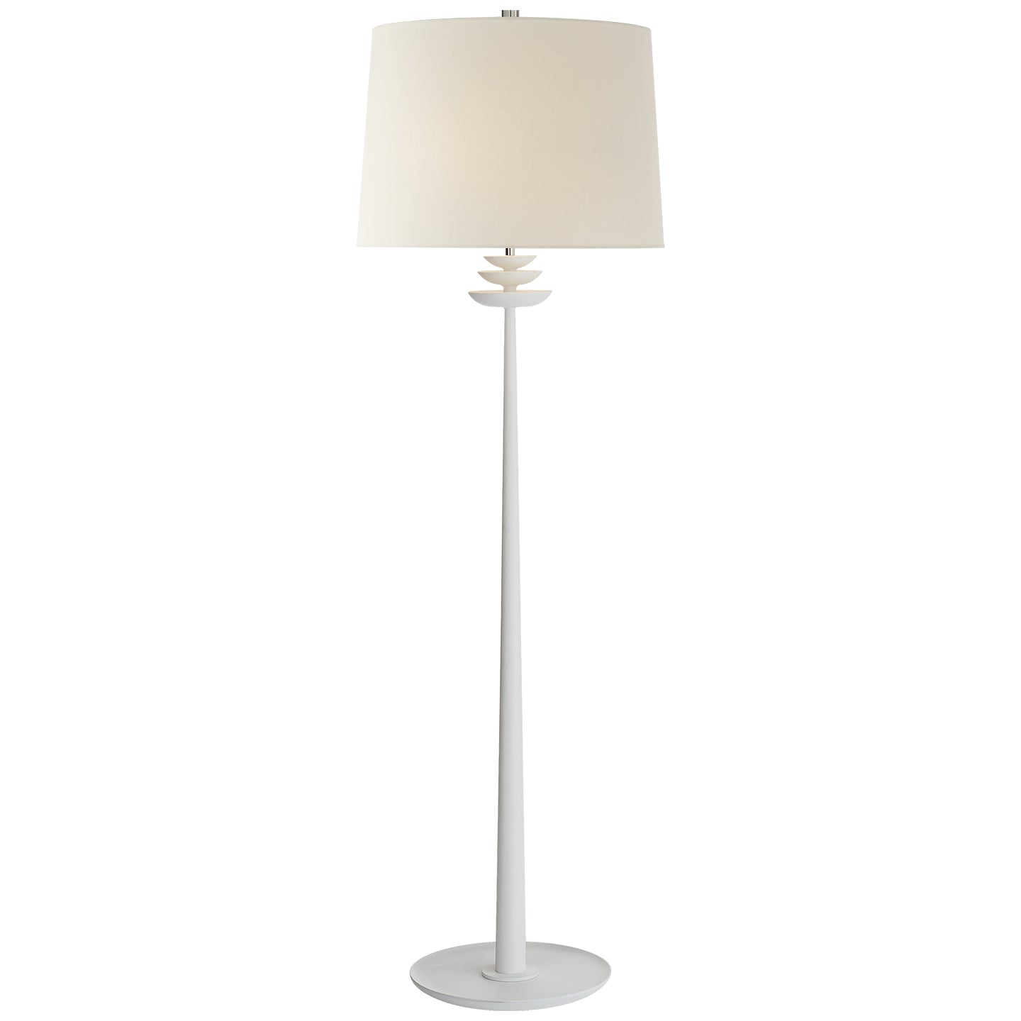 Visual Comfort Signature Canada - Two Light Floor Lamp - Beaumont - Plaster White- Union Lighting Luminaires Decor