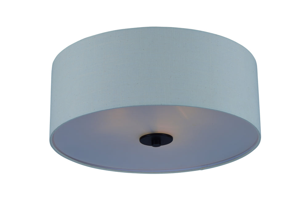 Maxim - Three Light Flush Mount - Bongo - Oil Rubbed Bronze- Union Lighting Luminaires Decor