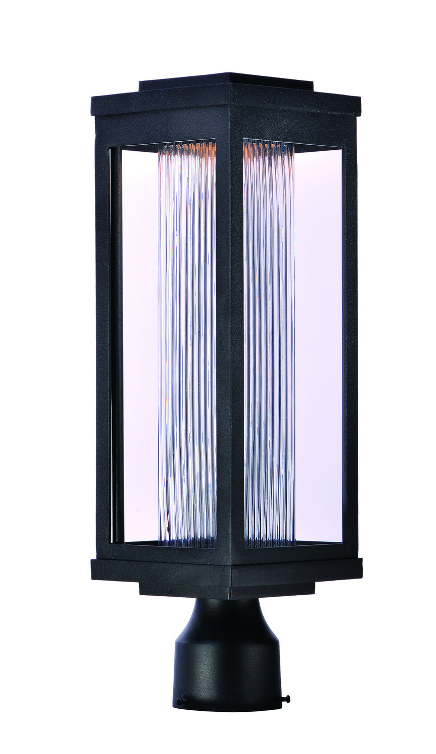 Maxim - LED Outdoor Post/Pier Mount - Salon LED - Black- Union Lighting Luminaires Decor