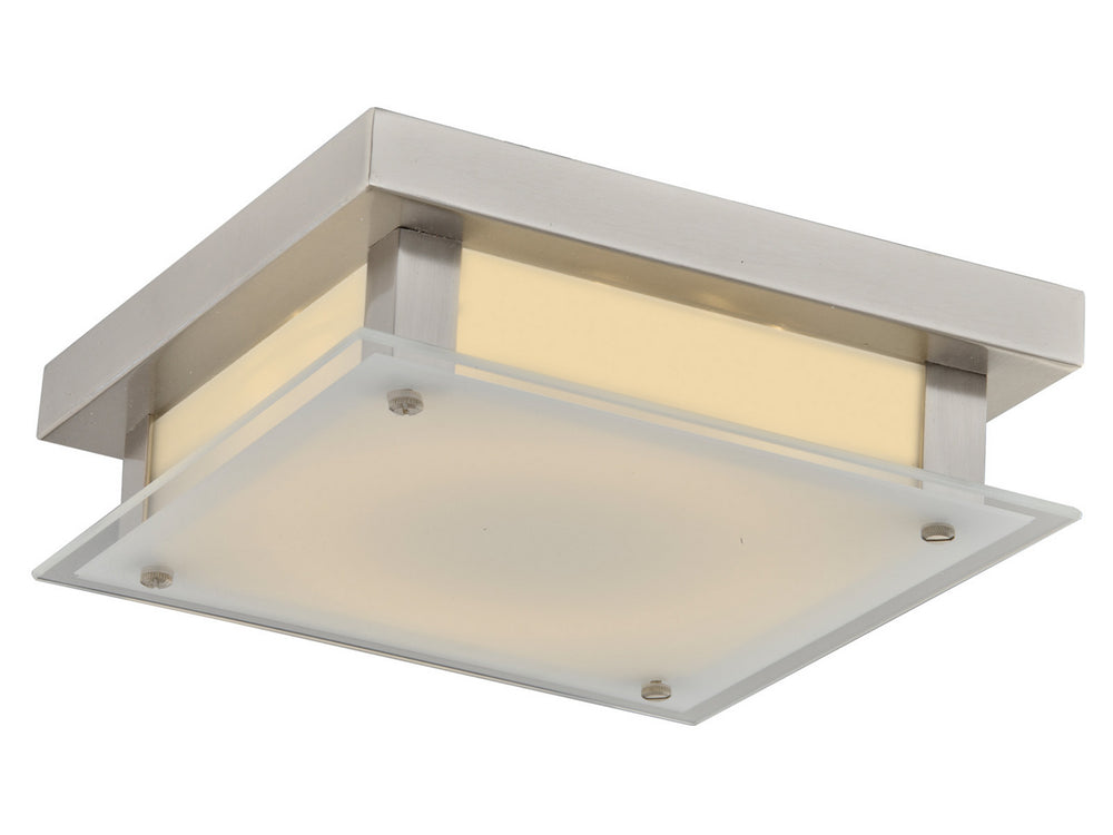 Avenue Lighting - LED Flush Mount - Cermack St. - Brushed Nickel- Union Lighting Luminaires Decor