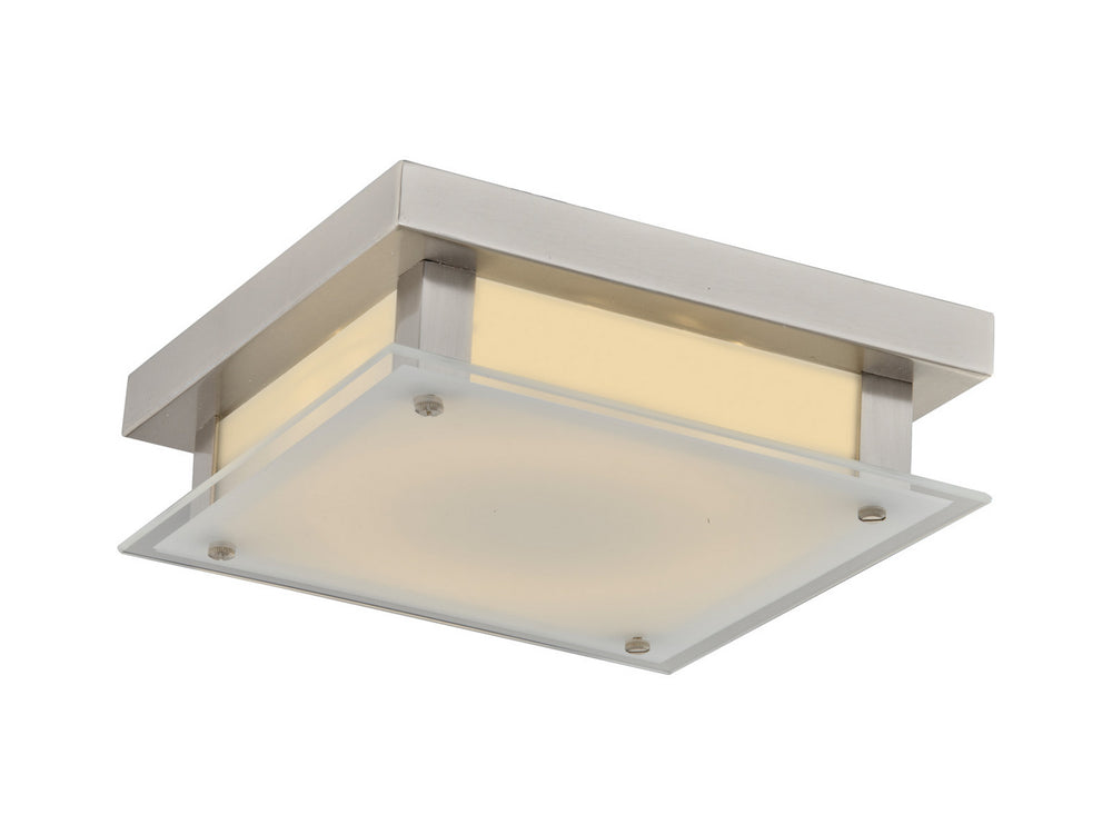 Avenue Lighting - LED Flush Mount - Cermack St. - Brushed Nickel- Union Lighting Luminaires Decor