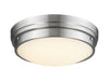 Avenue Lighting - LED Flush Mount - Cermack St. - Brushed Nickel- Union Lighting Luminaires Decor