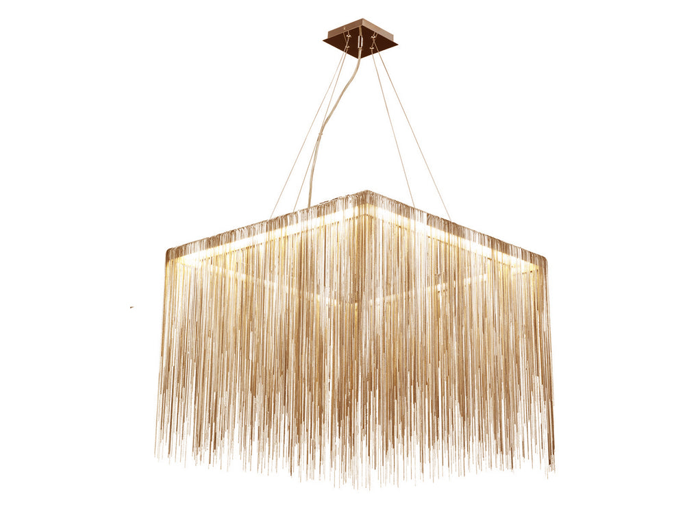 Avenue Lighting - LED Chandelier - Fountain Ave. - Gold- Union Lighting Luminaires Decor