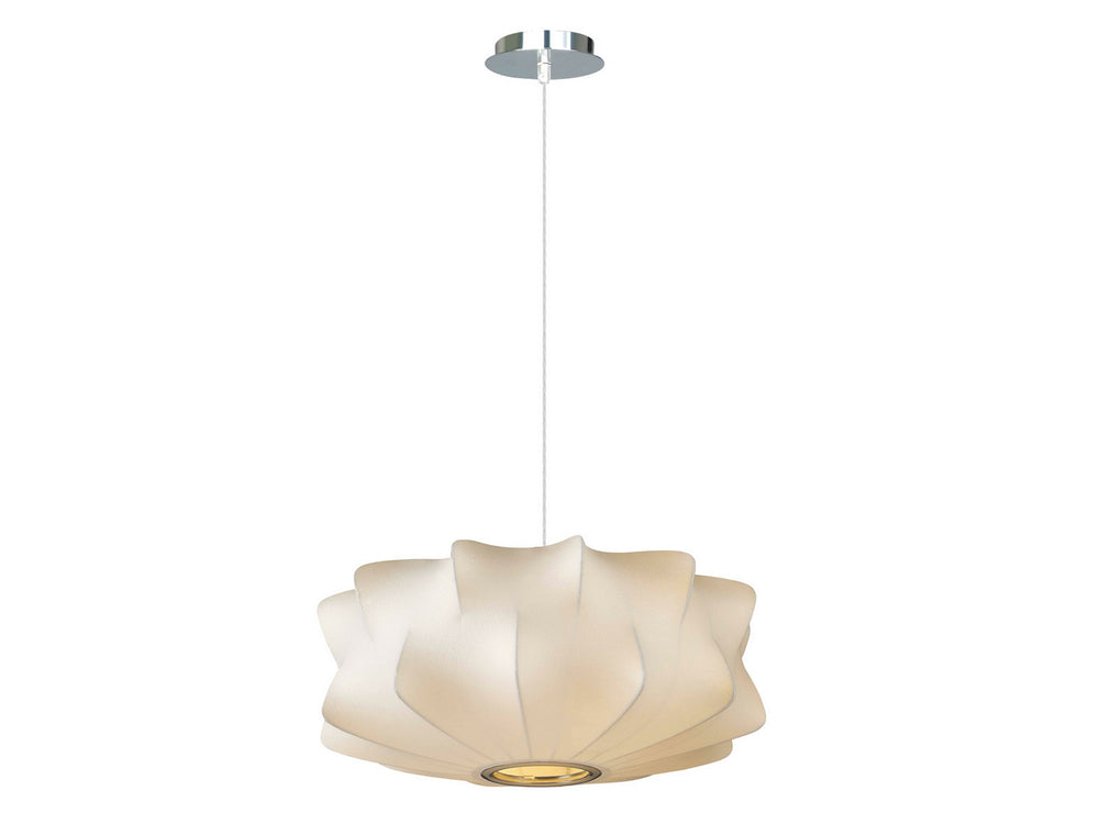 Avenue Lighting - Three Light Pendant - Melrose Pl. - White- Union Lighting Luminaires Decor